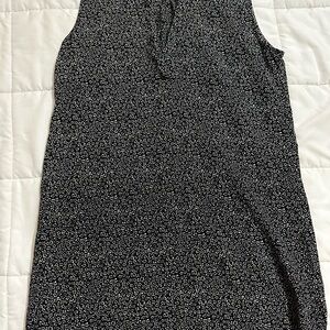 Elegant Black and White Women's Dress